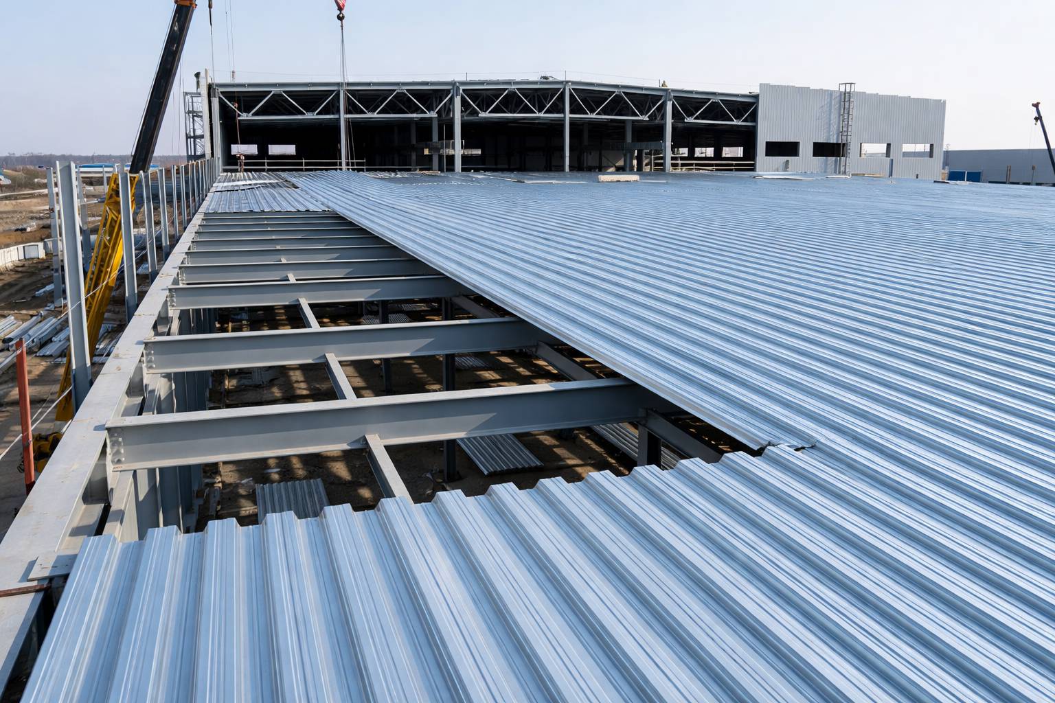 Профлист Н114-750 для ангаров и складов